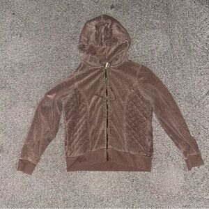 Calvin Klein Brown Teddy Jacket